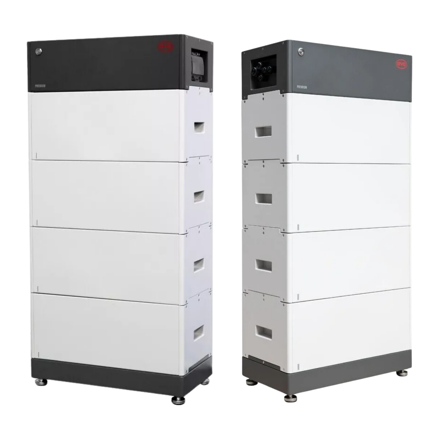 BYD Batteriespeicher HVS 10.2 kWh Solarspeicher Vorderansicht Seitenansicht