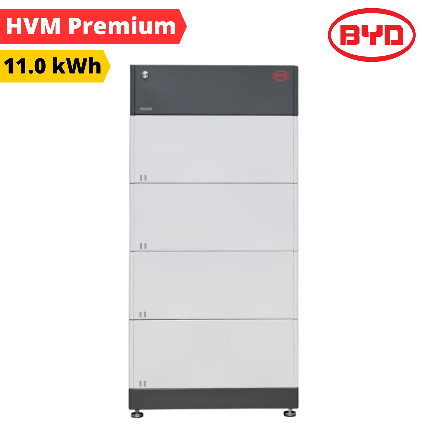 HVM Speicherpaket 11.0 kWh Batteriespeicher Vorderansicht
