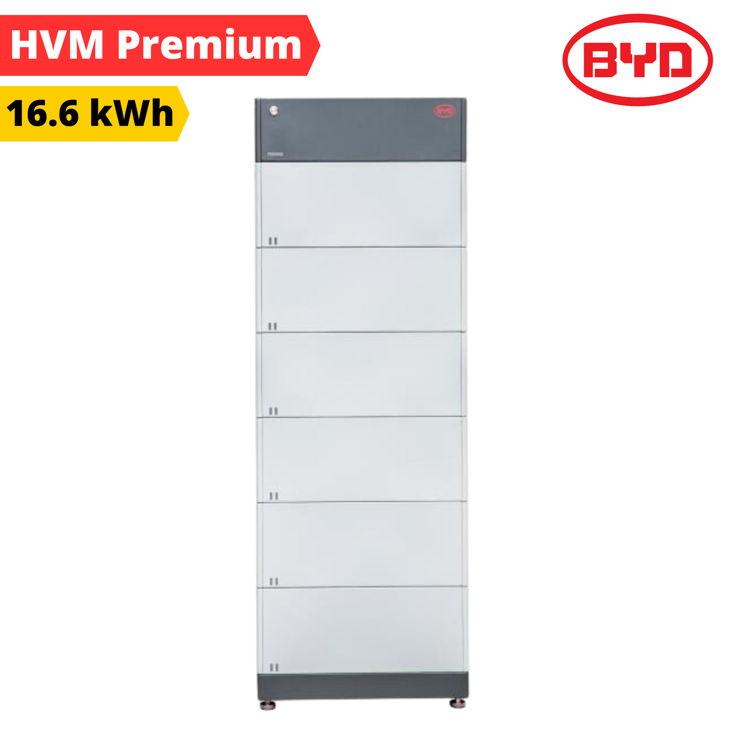 HVM Speicherpaket 16.6 kWh Batteriespeicher Vorderansicht