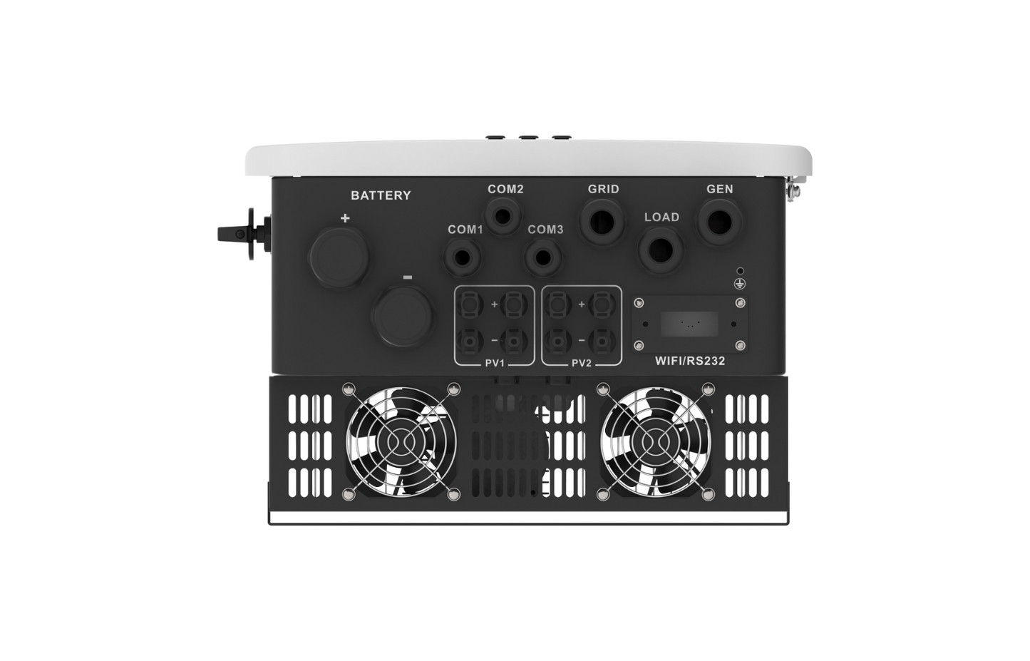 Deye SUN-12K-SG05LP3-EU-SM2 3-phasiger Hybrid-Wechselrichter 12 kW (Niedervolt)