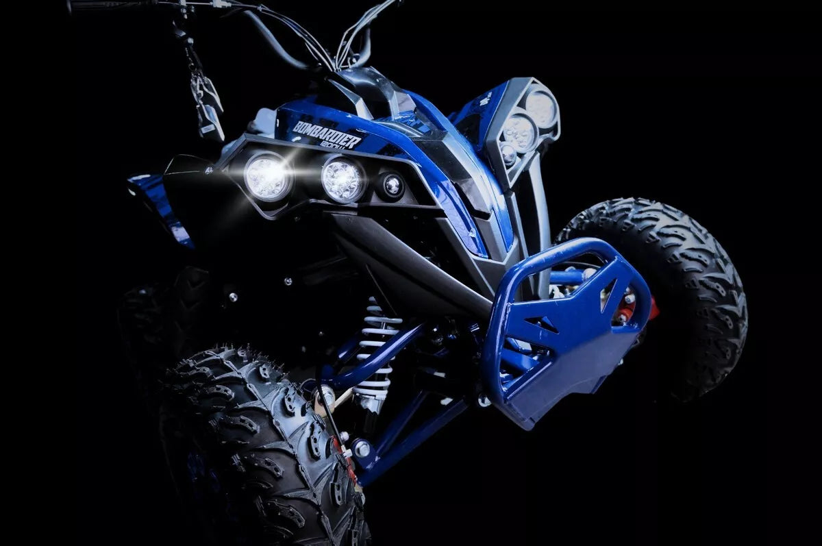 Mini e-Quad Bombardier 1200A children's quad BLUE
