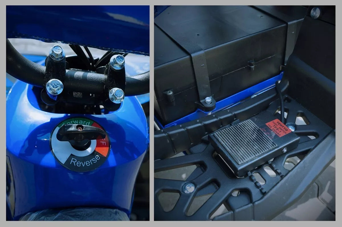 Mini e-Quad Bombardier 1200A children's quad BLUE