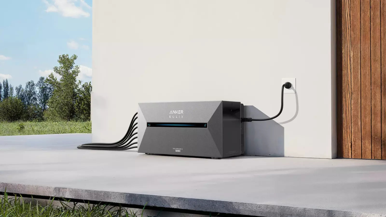 Balkonkraftwerk mit Speicher Anker SOLIX Solarbank PRO + Akku BP1600 Set 3200Wh