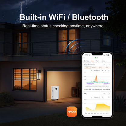 Felicity FLA48460TG2-EU Speicher mit WLAN und Bluetooth Monitoring