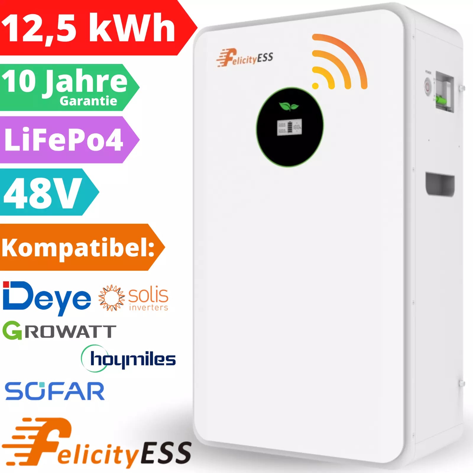Felicity LUX-E-48250LG03 12,5 kW Vorderansicht