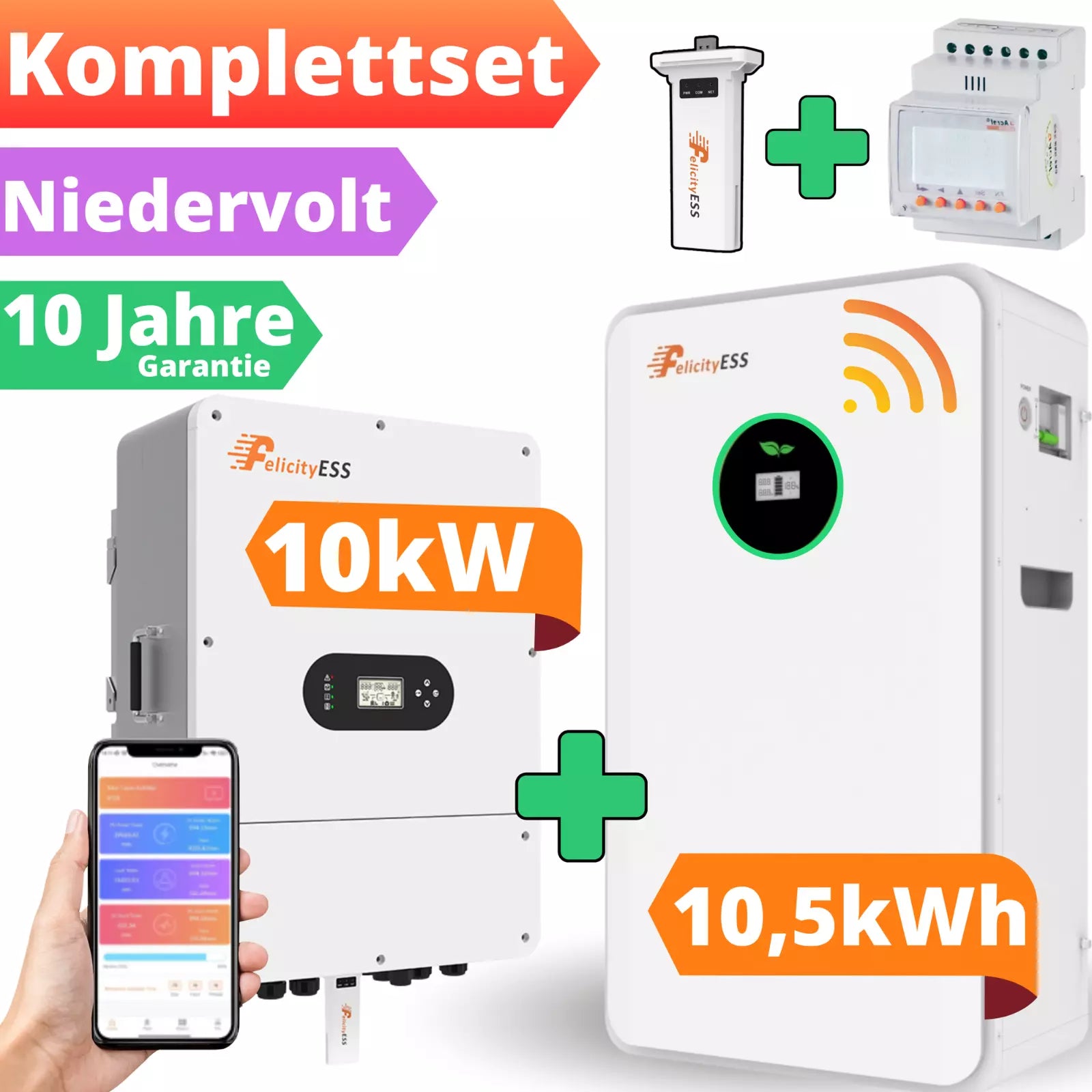 Felicity T-REX-10KLP3G01 LUX-E-48200LG03 Smart Meter