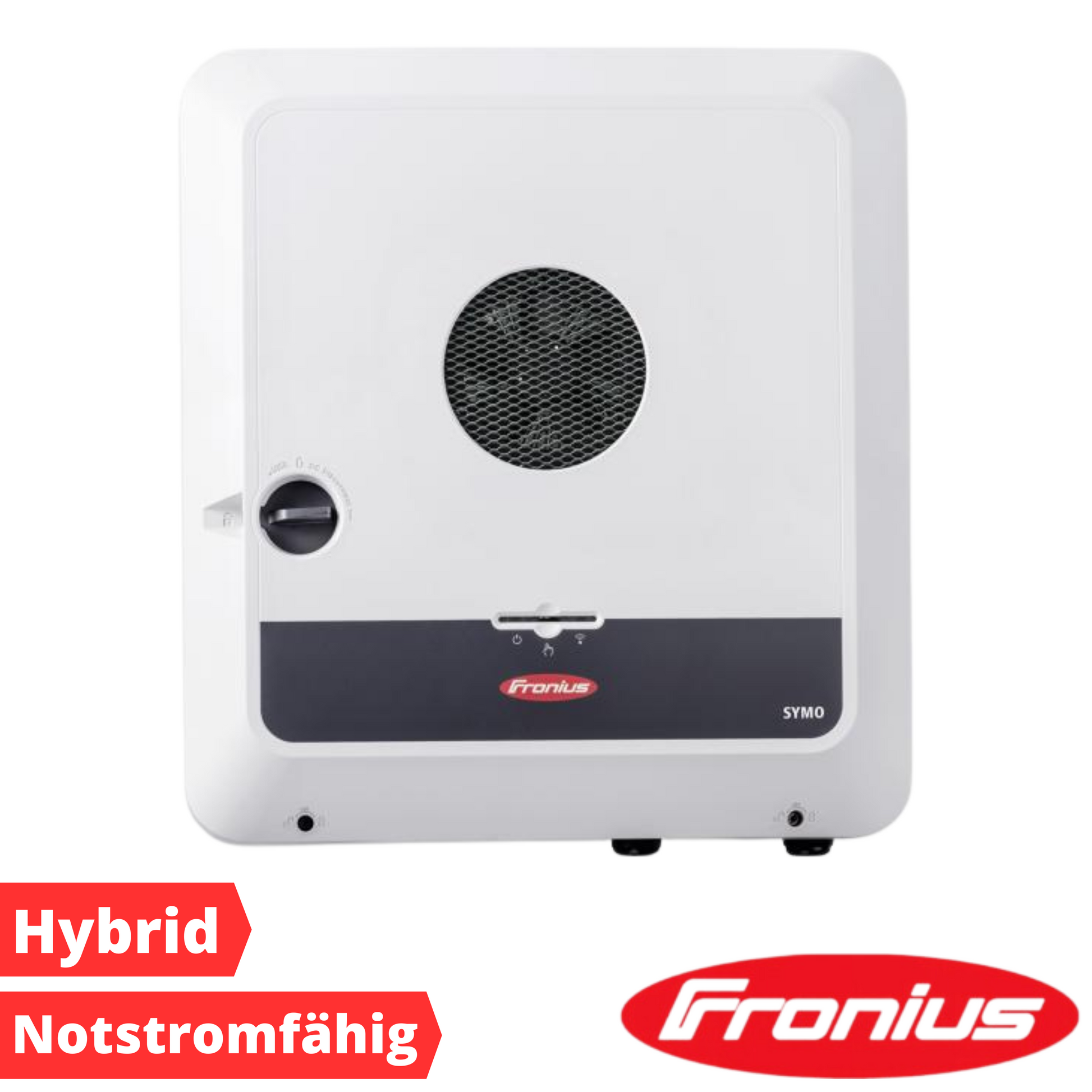 Fronius Symo GEN24 SC 12.0 Plus Hybridwechselrichter Vorderansicht Notstromfähig