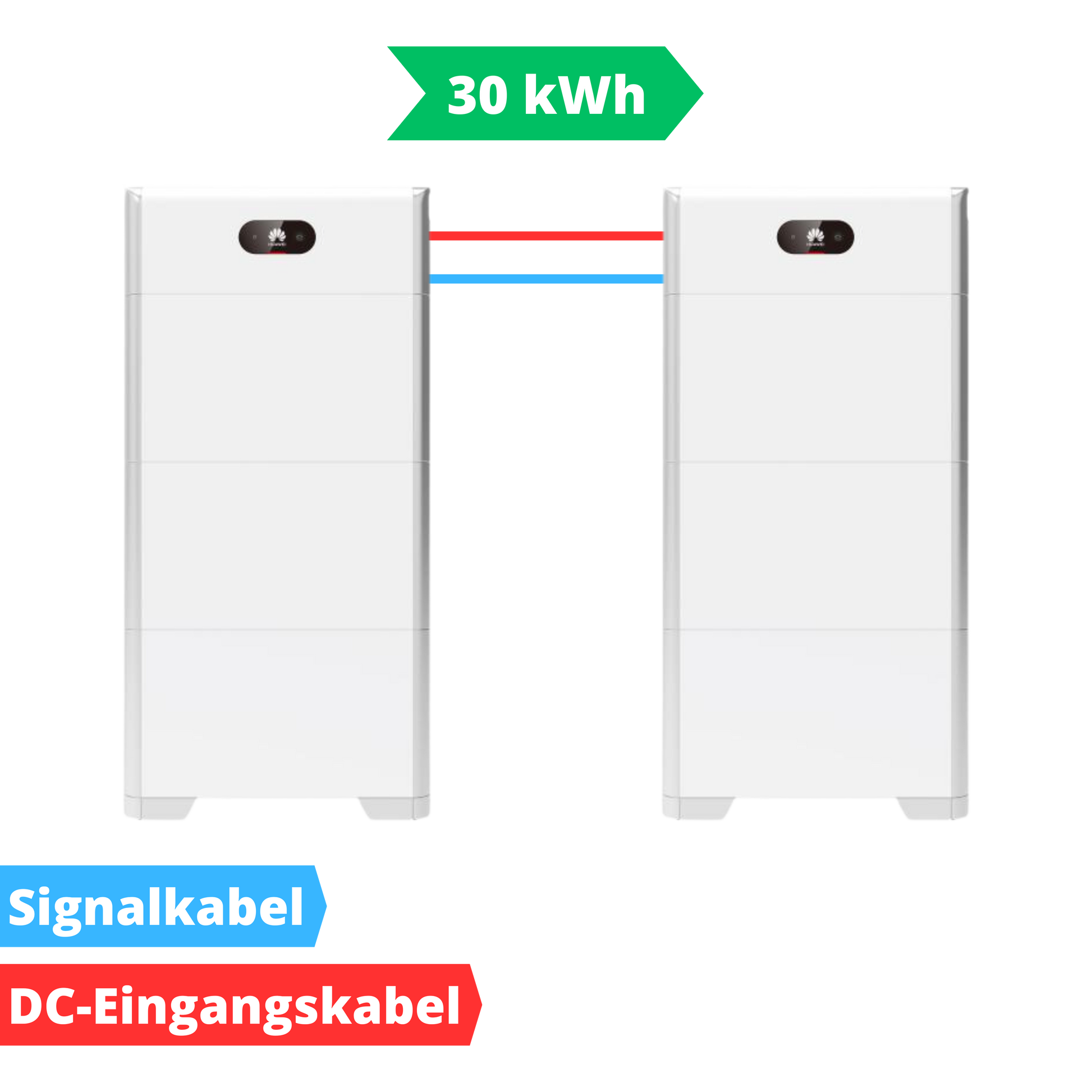 Huawei LUNA2000-15-S0-15kWh 15 kWh Batteriespeicher Schaltschema