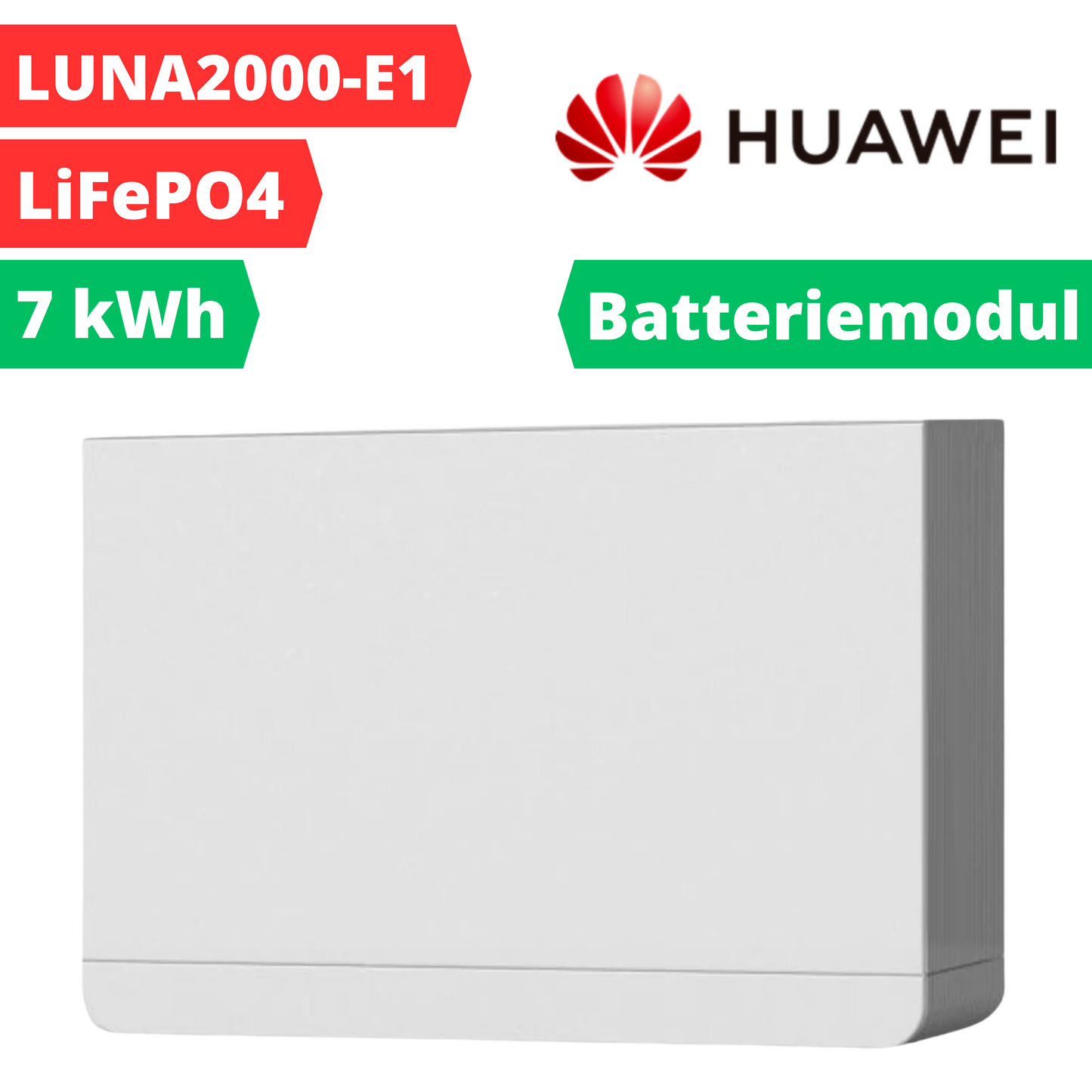 Huawei Luna2000-7-E1 Batteriemodul 7kWh Vorderansicht
