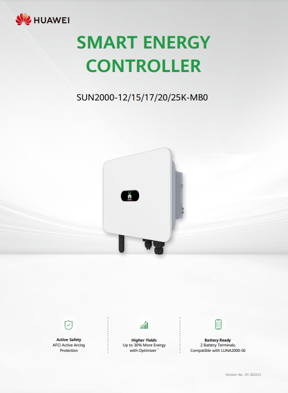 Huawei SUN2000-12K-MB0 12-25 kW Produkteigenschaften