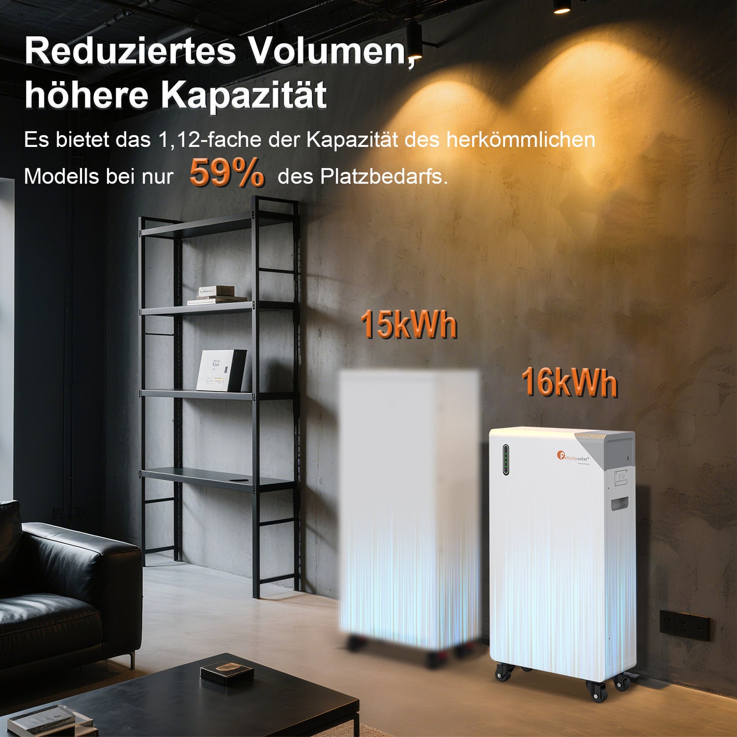 Felicity Solar Battery Storage 10,5 kWh Bateria 48 V LiFePO4