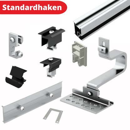 Clenergy Standardhaken | Set Unterkonstruktion