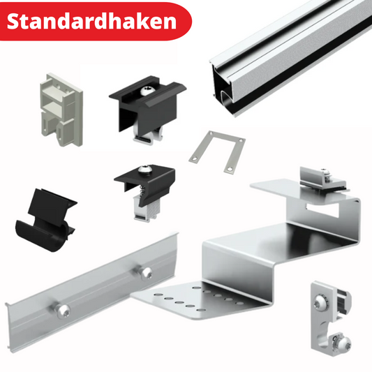 Clenergy flat hook | Substructure set