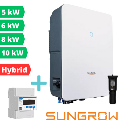 Sungrow SH 5-10 RT Wechselrichter Notstrom Hybrid Inverter 5-10kW + Smart Meter