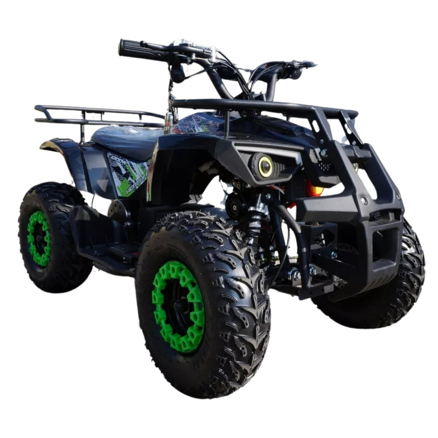 Mini e-Quad Hercules PRO 1200A Kinderquad GRÜN
