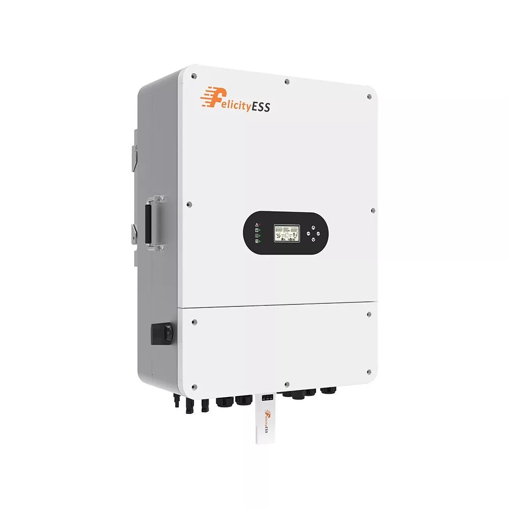 Falownik hybrydowy Felicity 10 kW, włączony/wyłączony z sieci, niskie napięcie, 3 fazy